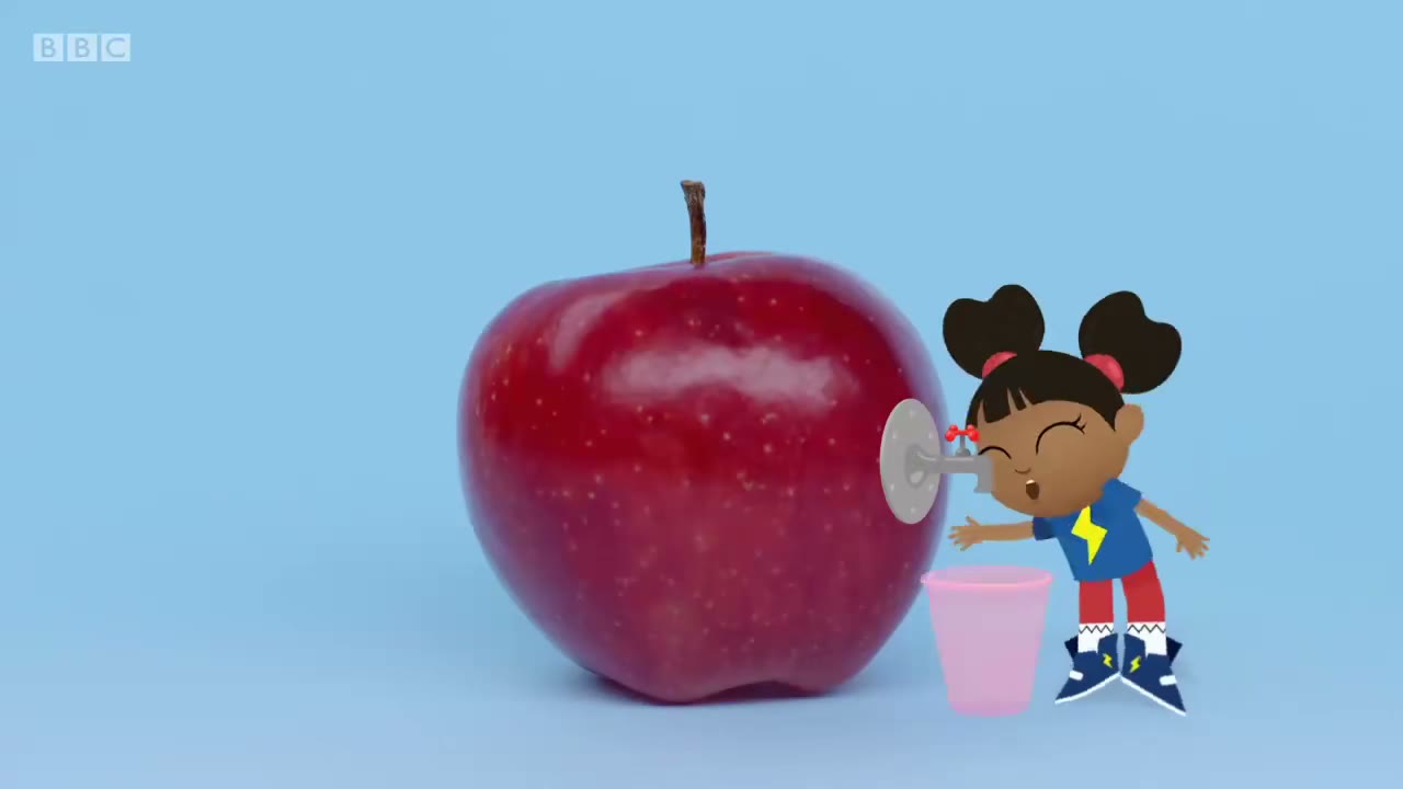截图：Juicy apple.