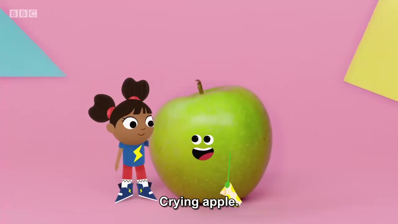 截图：- Aw.
- Happy apple!