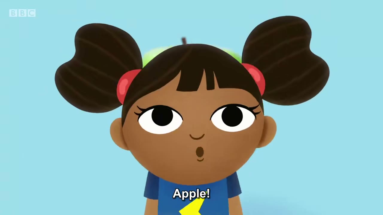 截图：You say apple.