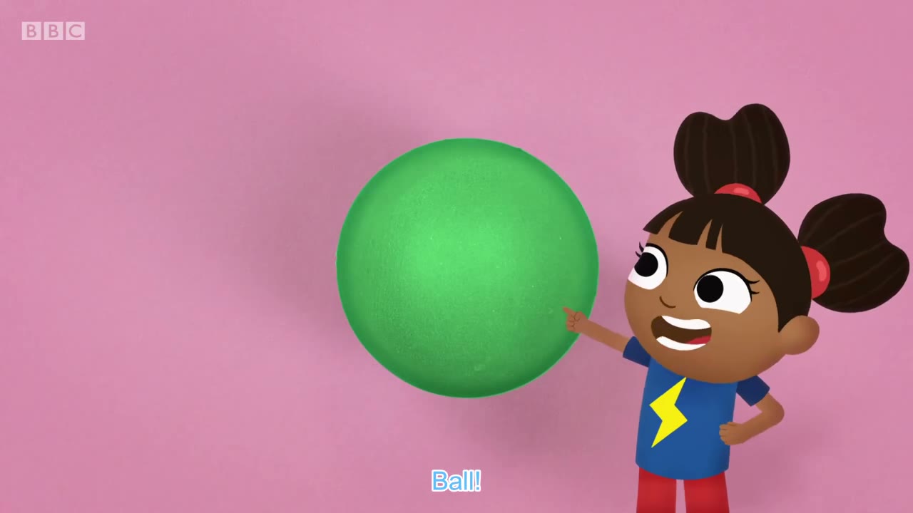 截图：Green ball!