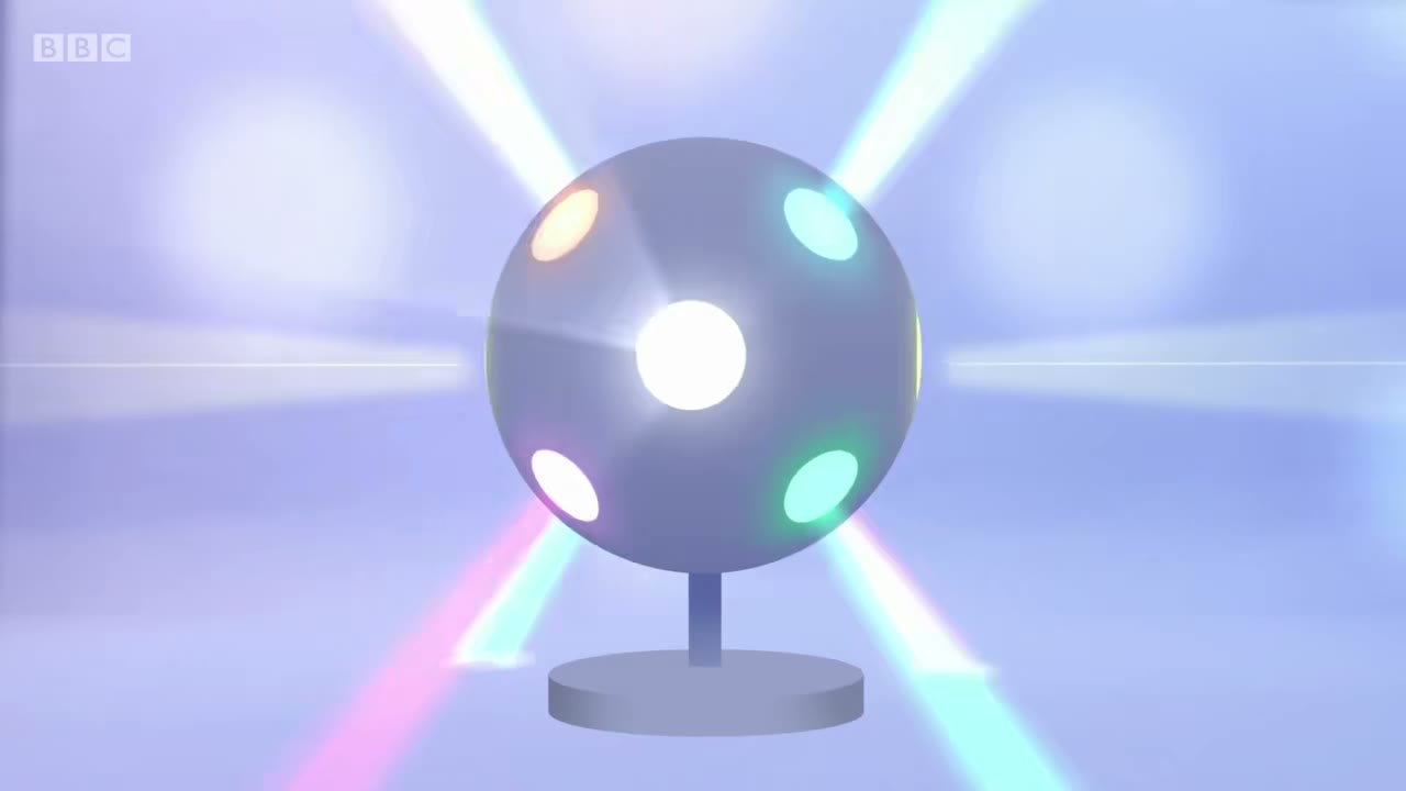 截图：Disco ball!