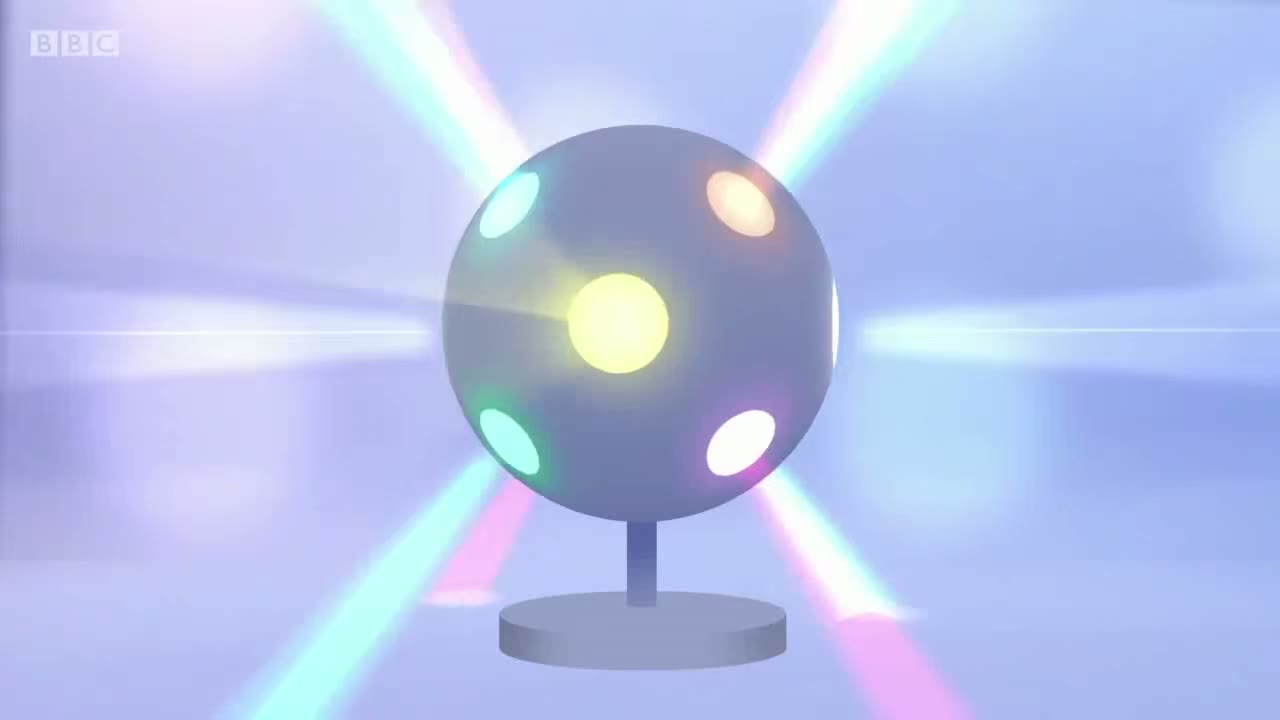截图：Disco ball!