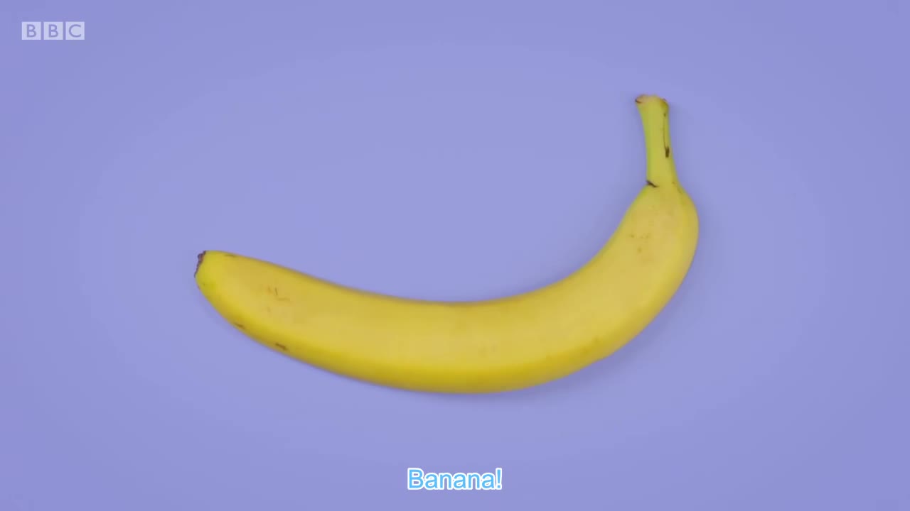 Yellow banana.