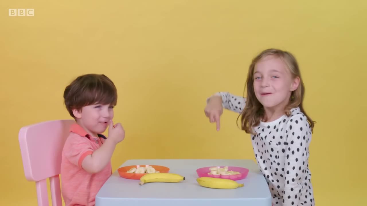 Bits of banana.