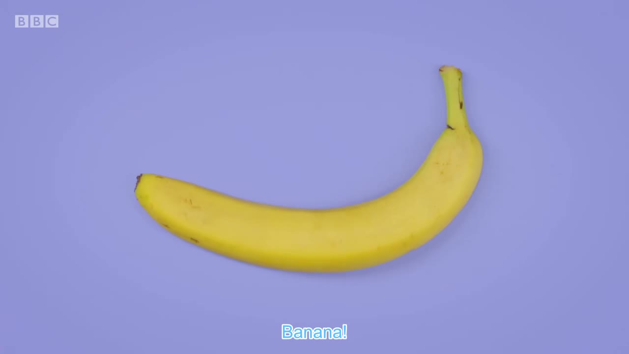 Yellow banana.