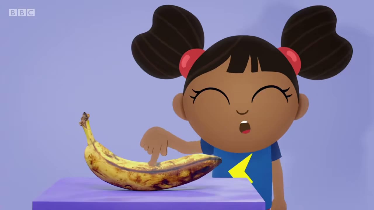 Ooh, mushy banana!