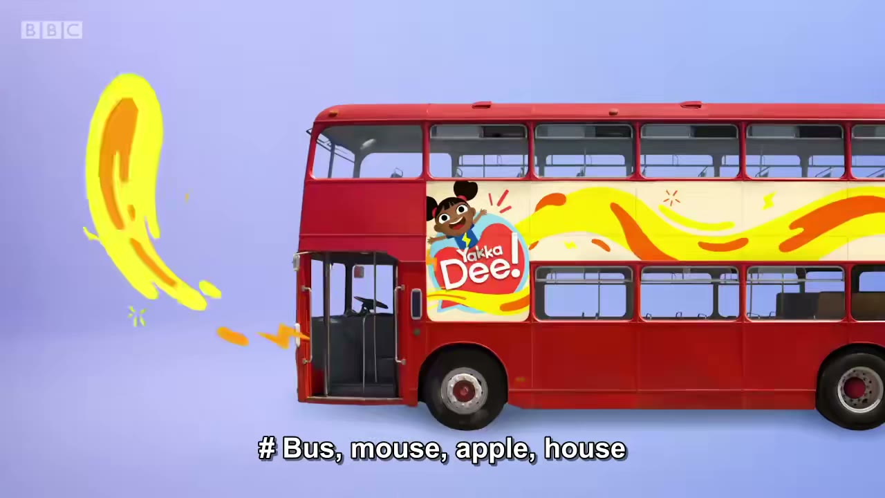 截图：# Bus, mouse, apple, house
