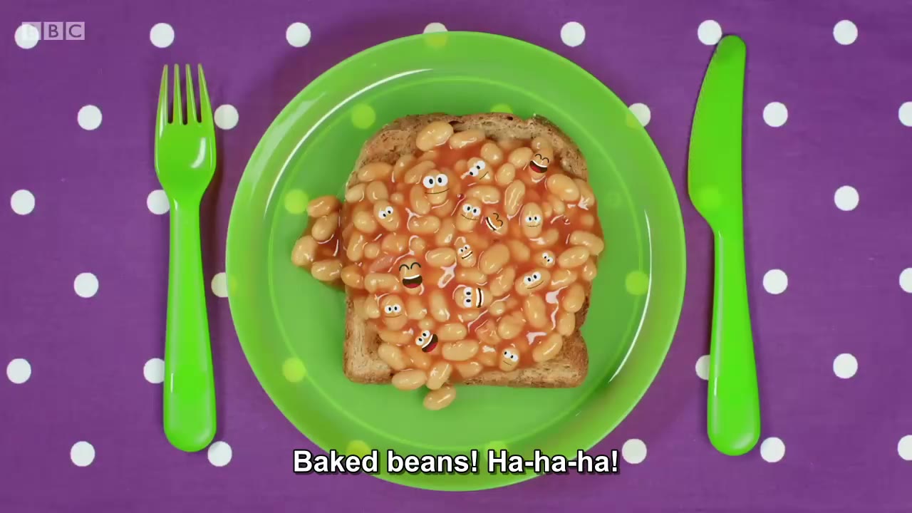 截图：- Baked beans!
- Ha-ha-ha!