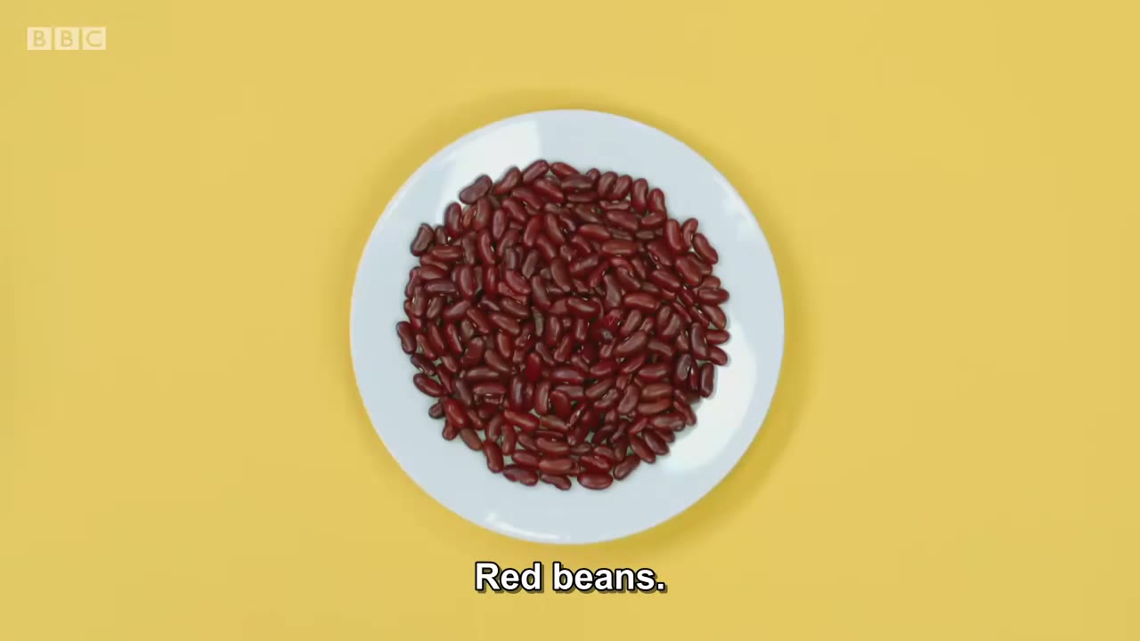 截图：Red beans.
