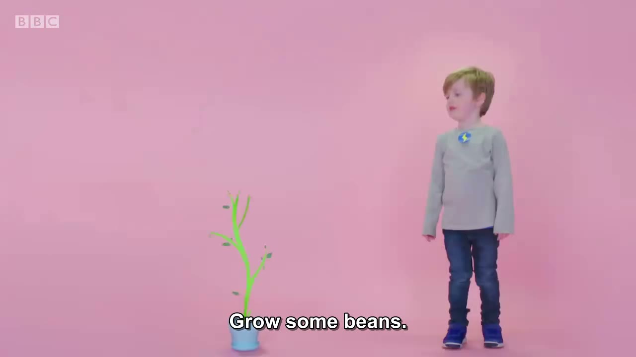 截图：Grow some beans.