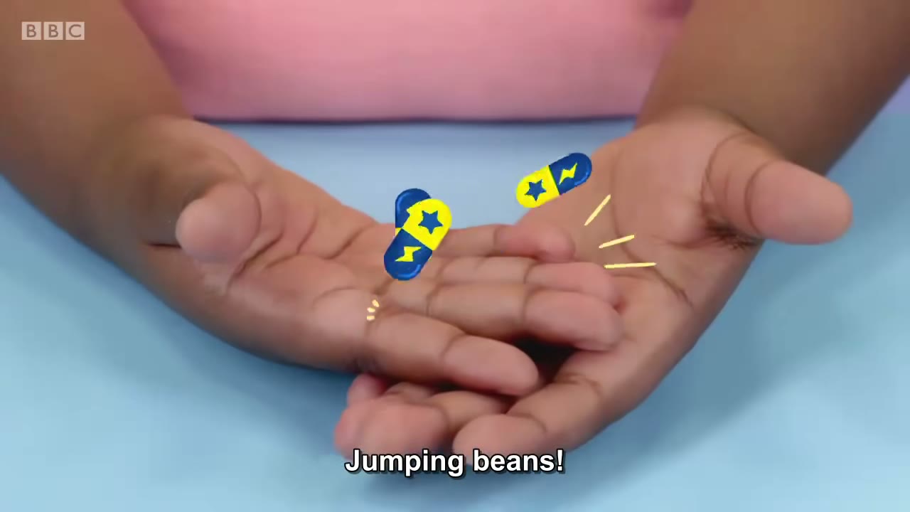 截图：Jumping beans!