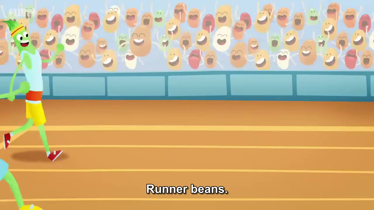 截图：Runner beans.
