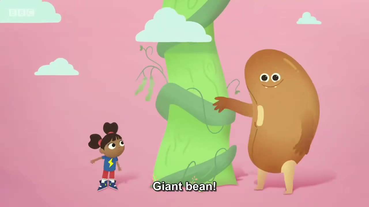 截图：Giant bean!