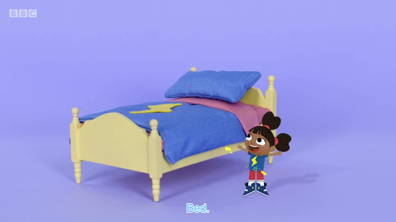 截图：Big bed.