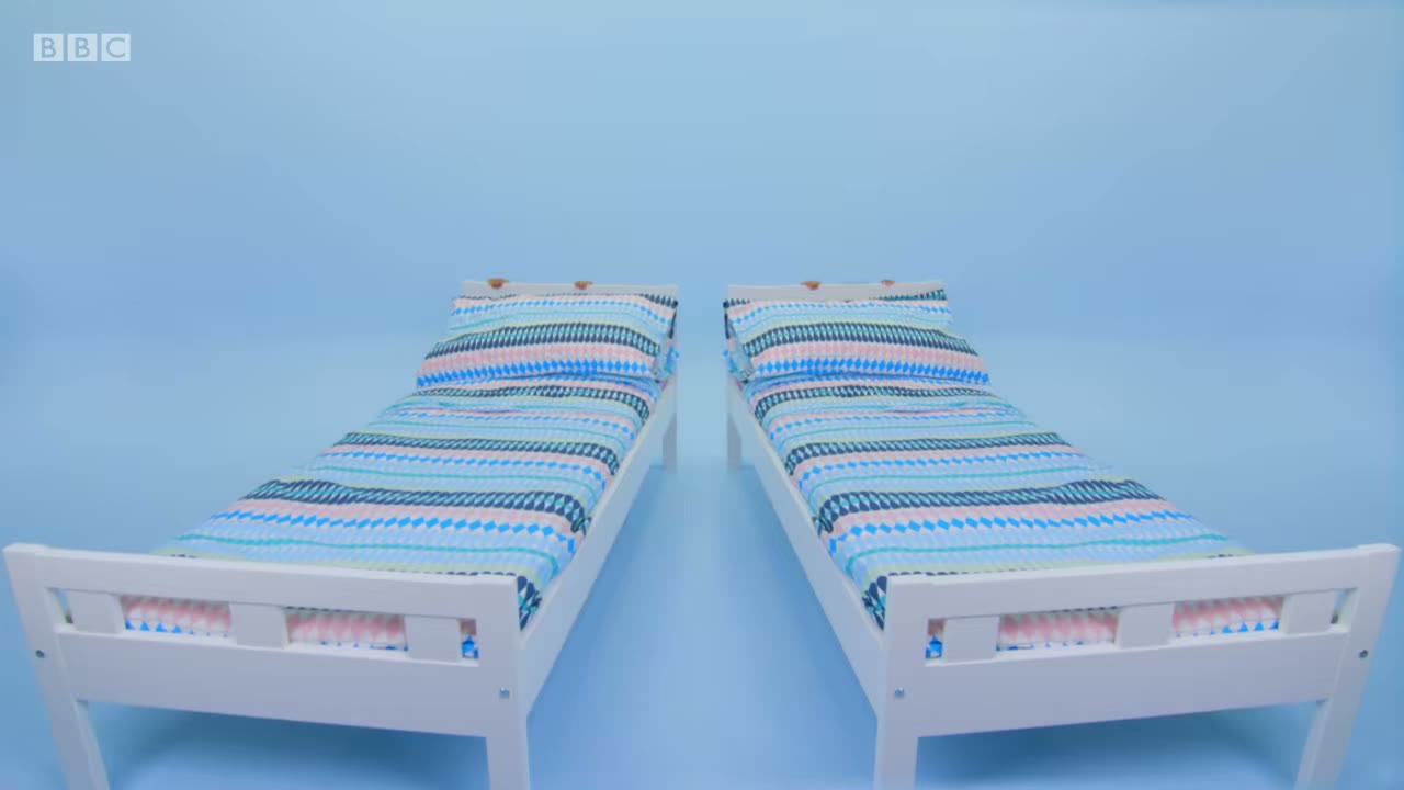 截图：Two beds!