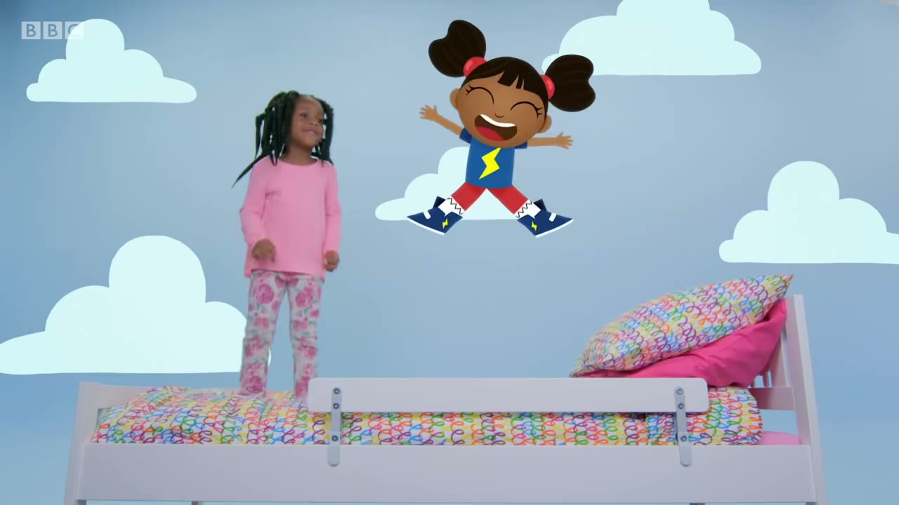 截图：Jumpy bed.