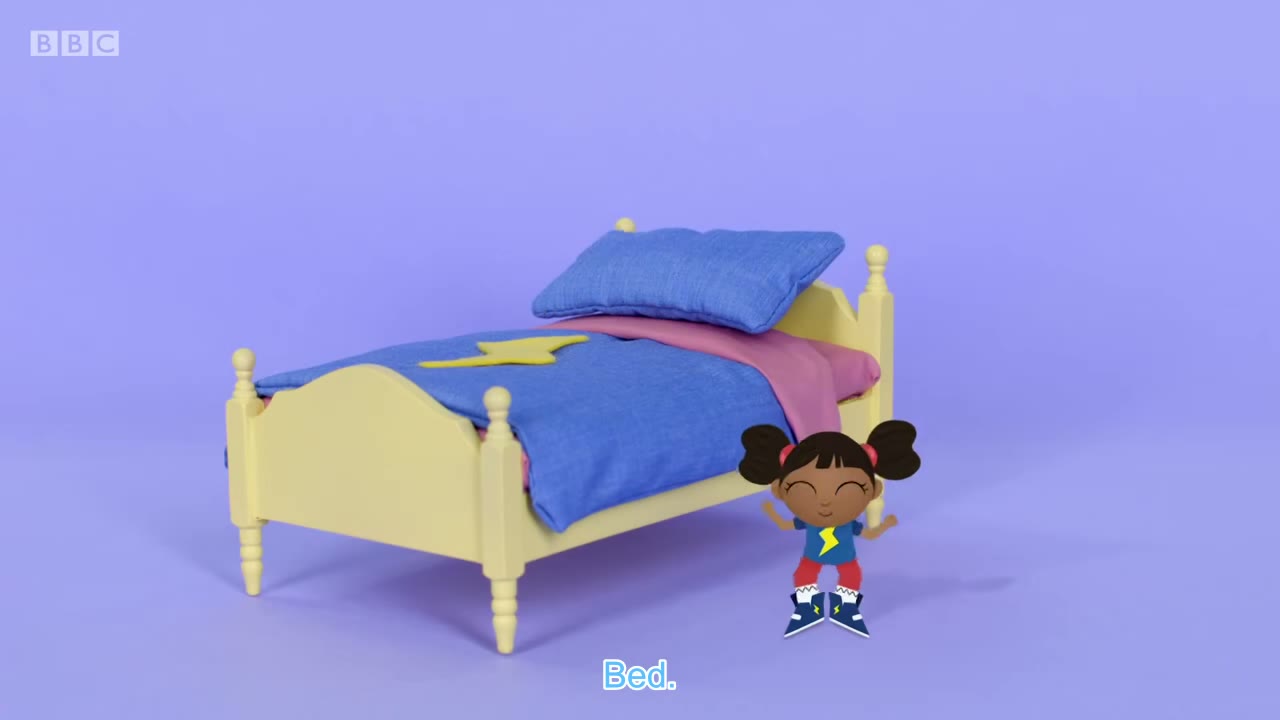 截图：Big bed.