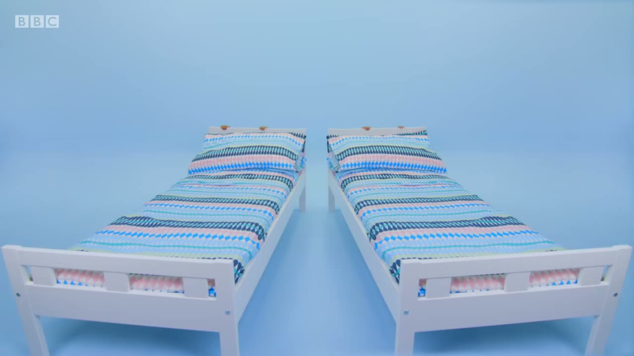 截图：Two beds!