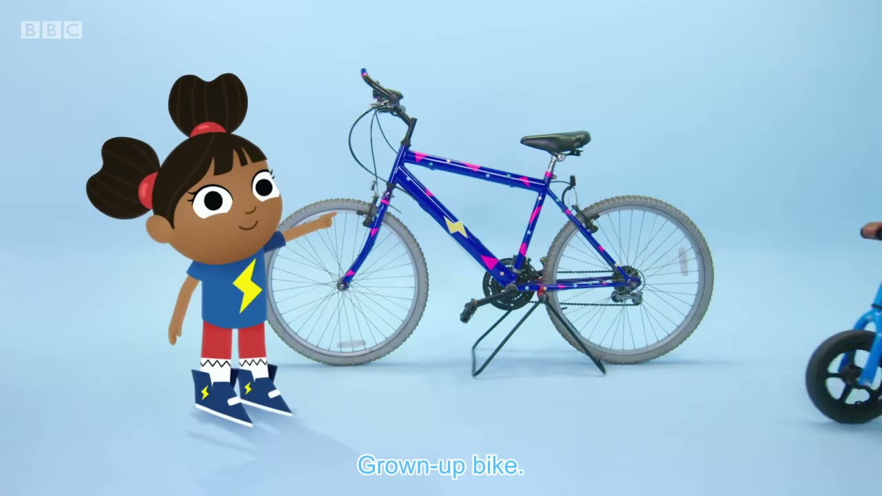 Woo! Tiny bike.
