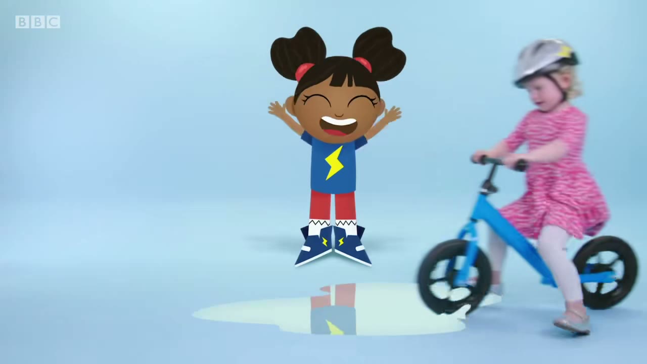 Splashy bike.