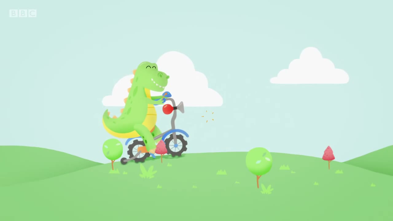 Honk, honk! Ding-a-ling-a-bike.