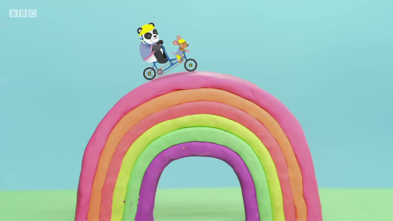 - Downhill bike. - Huh? - Whee!