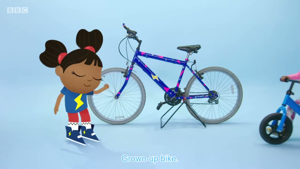 Woo! Tiny bike.