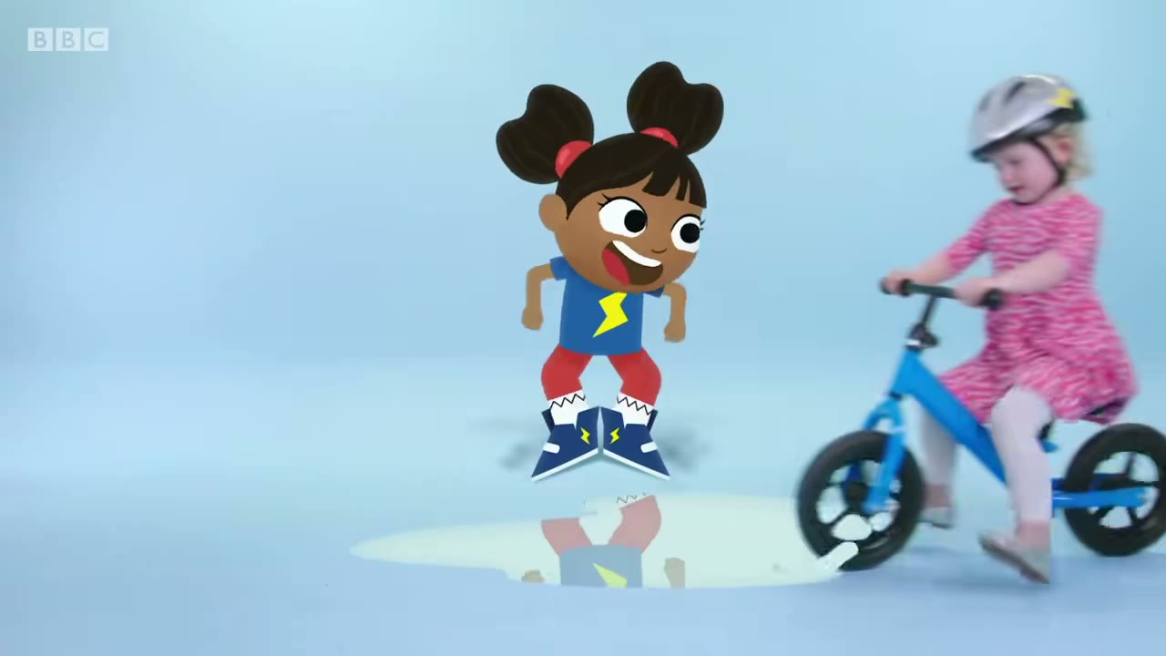 Splashy bike.
