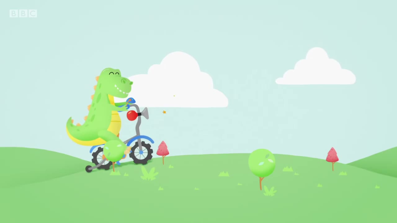 Honk, honk! Ding-a-ling-a-bike.