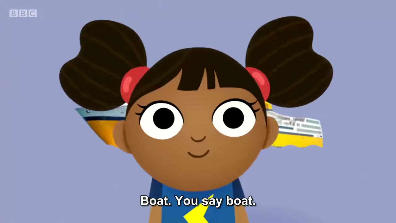 截图：Boat. You say boat.