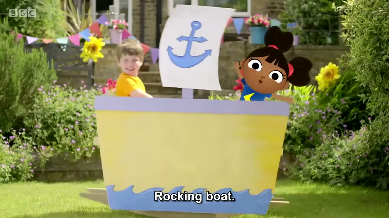 截图：Rocking boat.