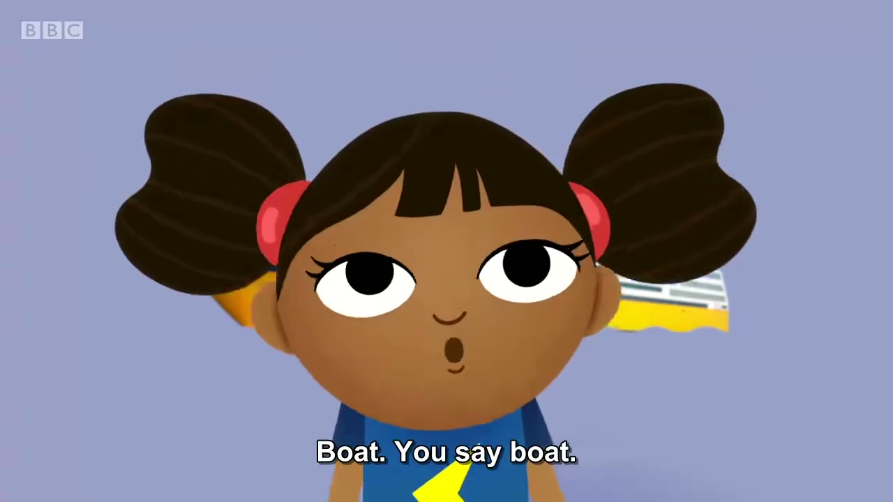 截图：Boat. You say boat.