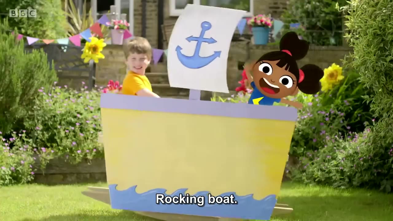 截图：Rocking boat.