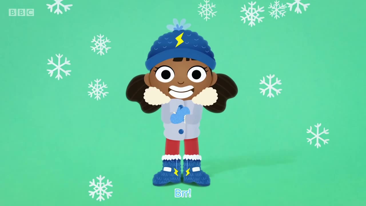 Fluffy boots.