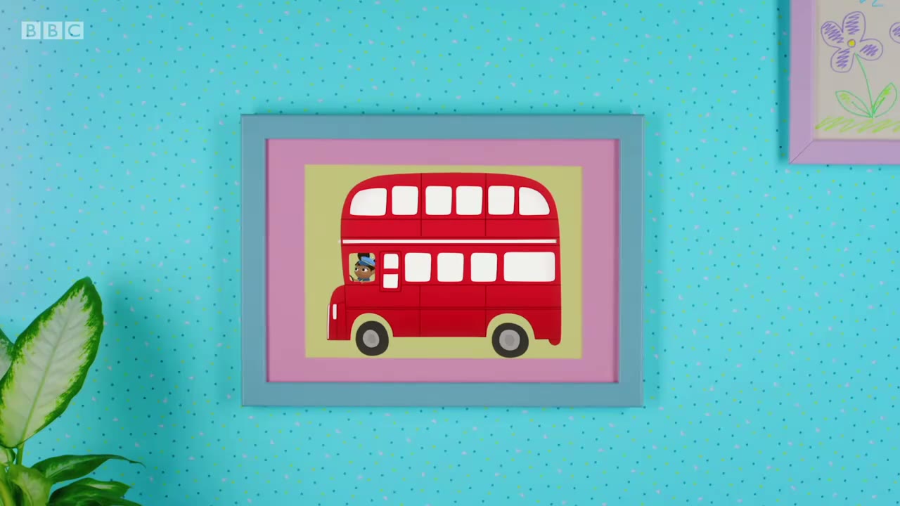 截图：Driving bus.