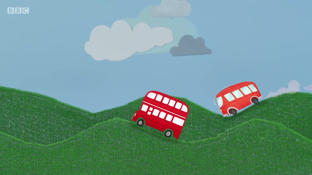 截图：In a rush bus.