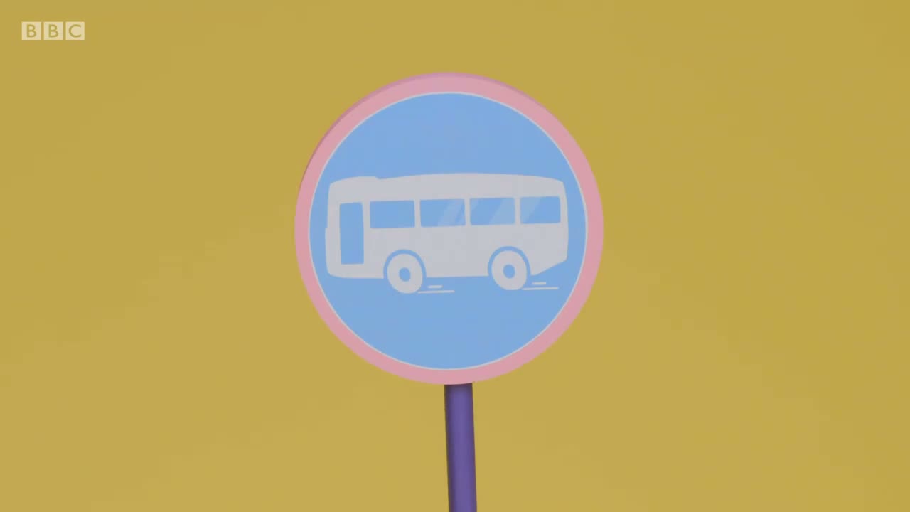 截图：Hmm. Wait for the bus.