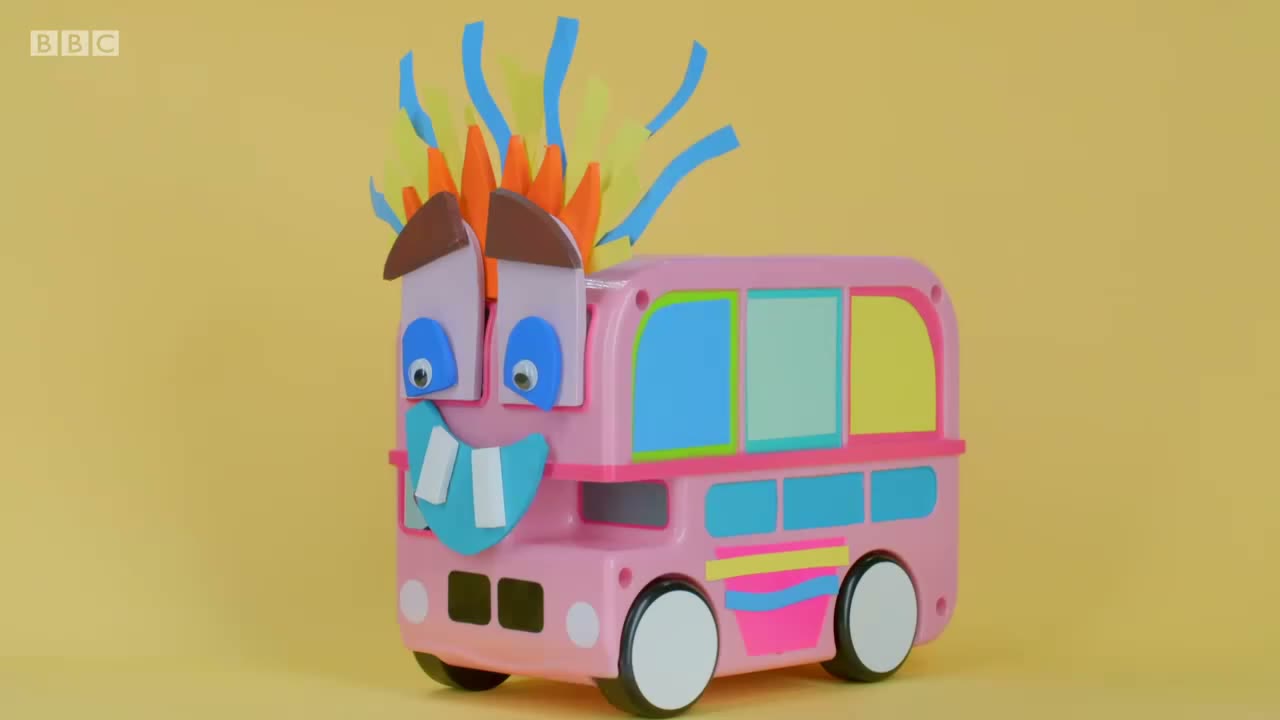 截图：Silly bus!