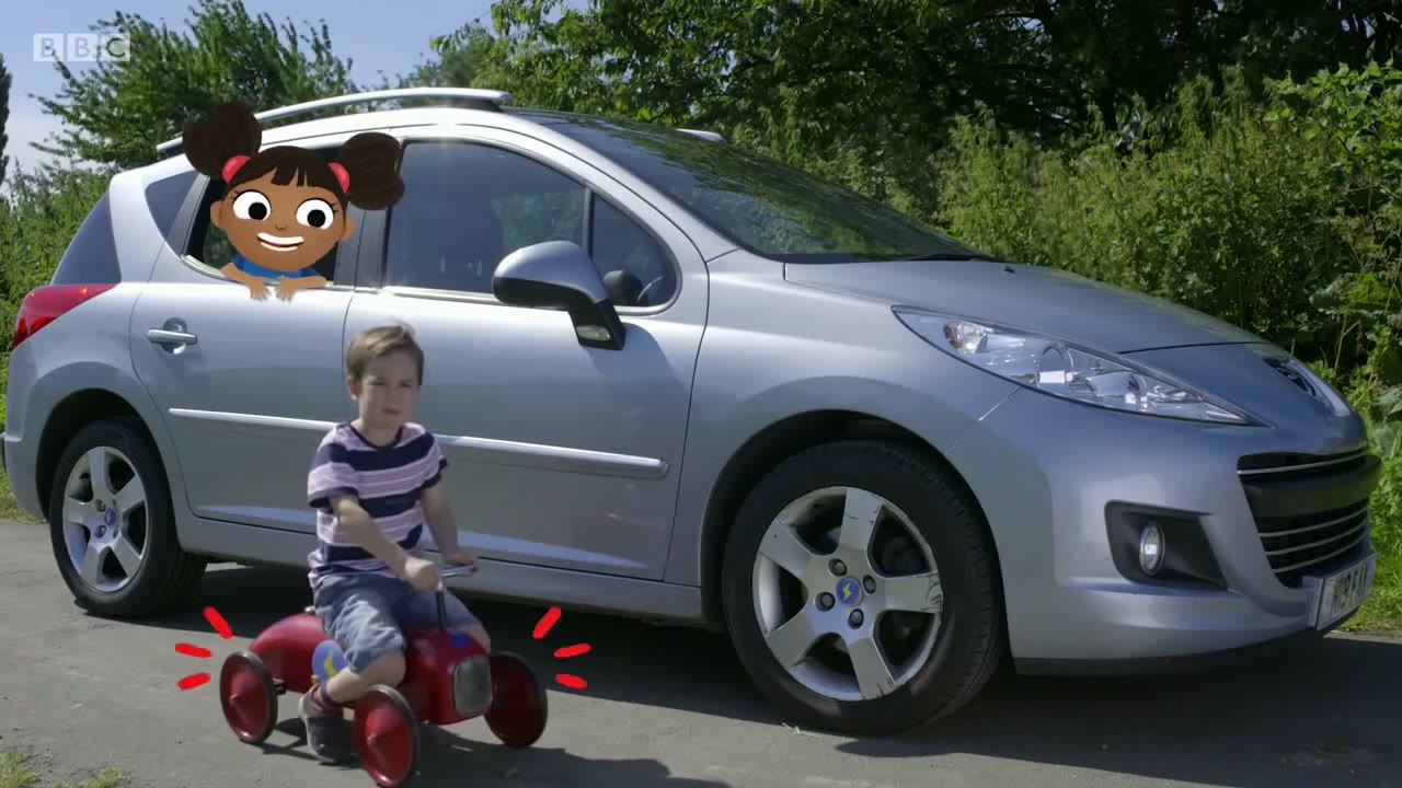 截图：Little car.