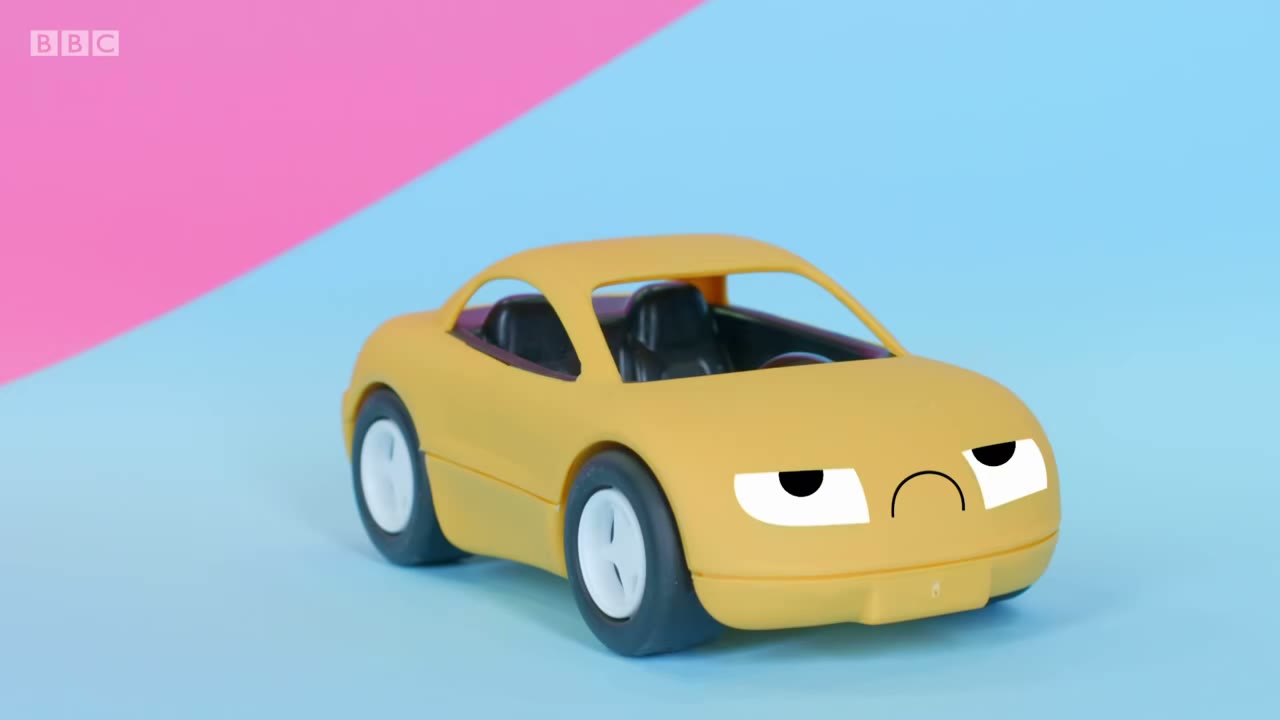 截图：Grumpy car!