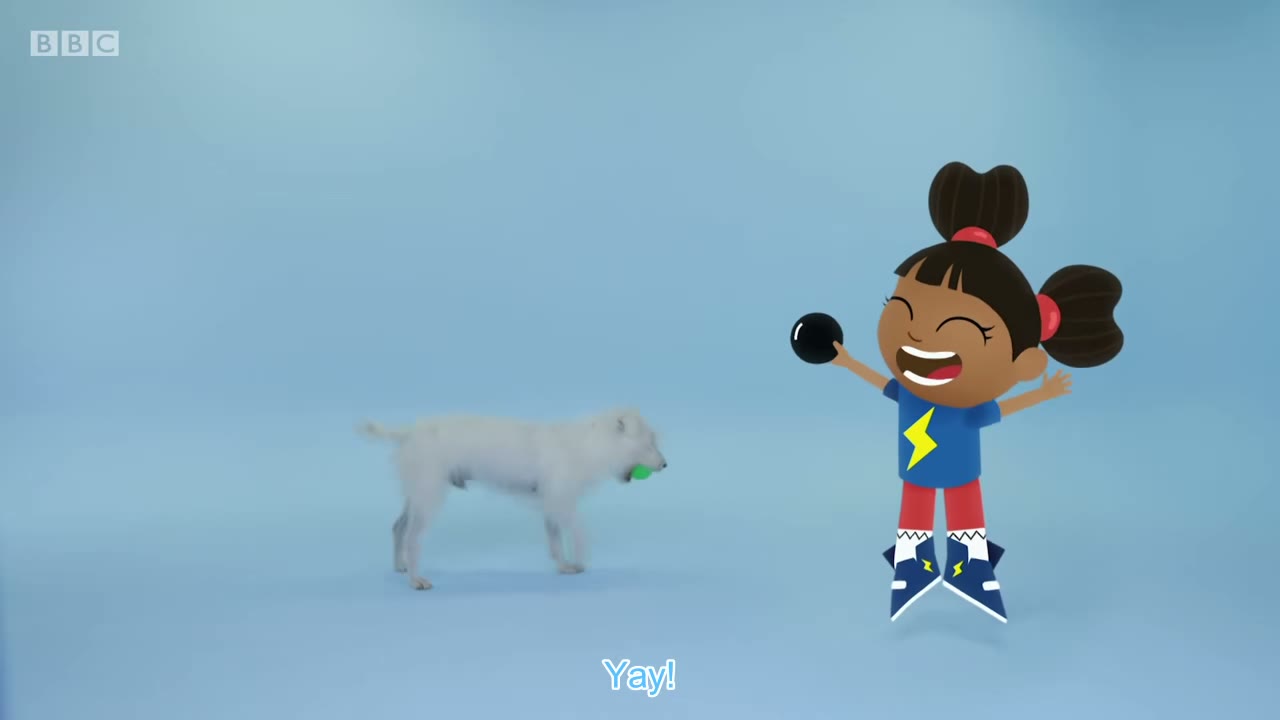 Catching dog!
