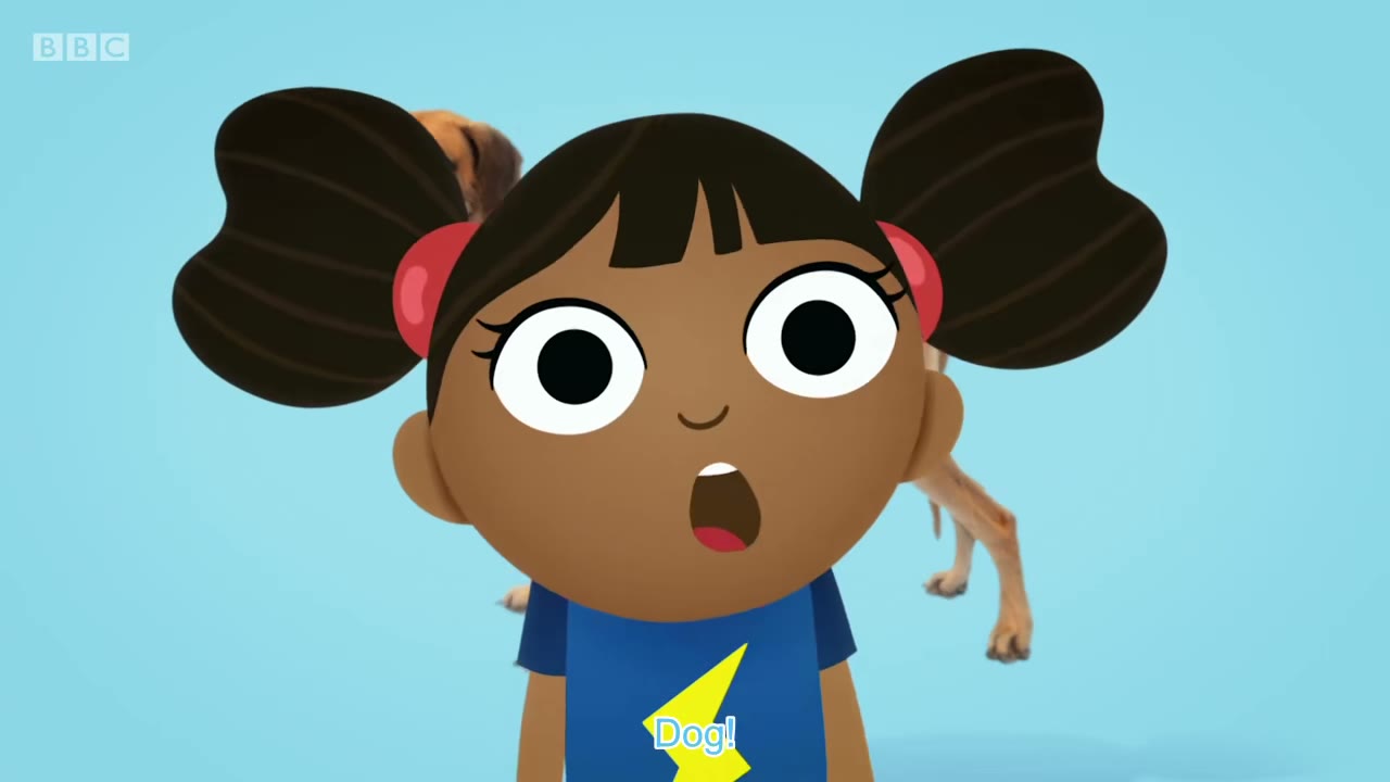 You say "dog".