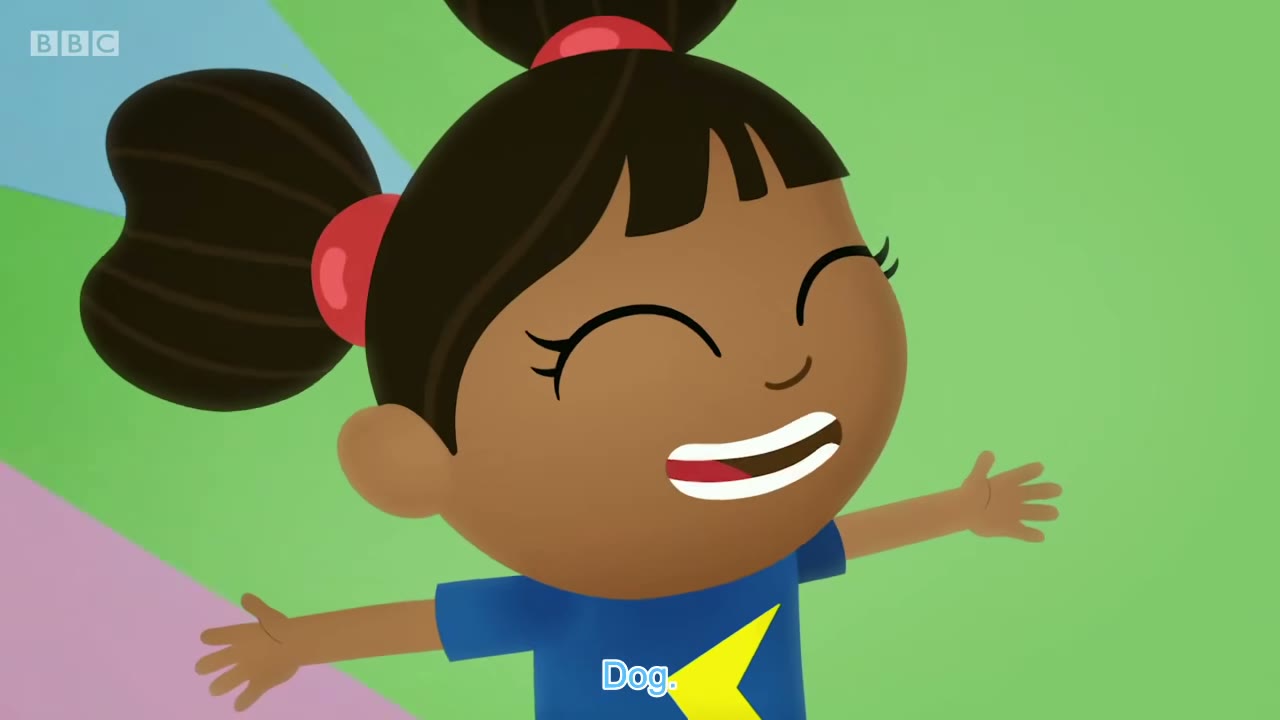 You say "dog".