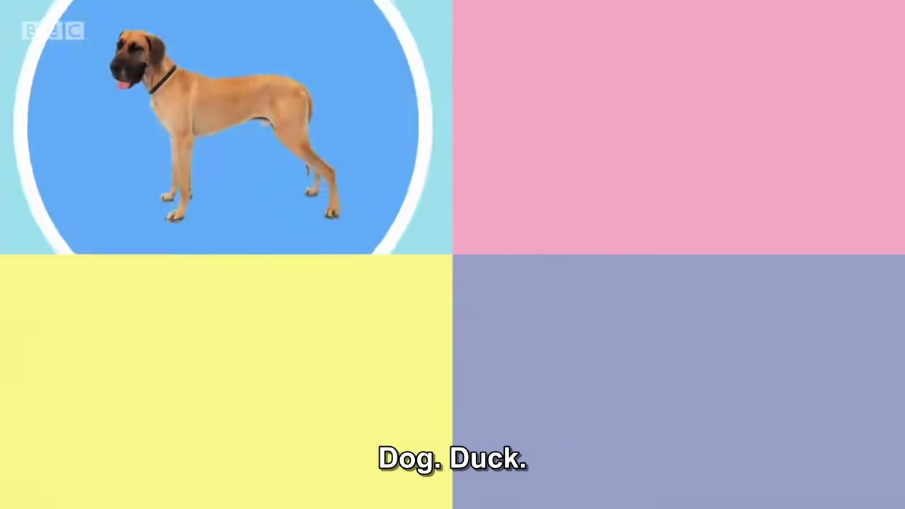 截图：Dog. Duck.