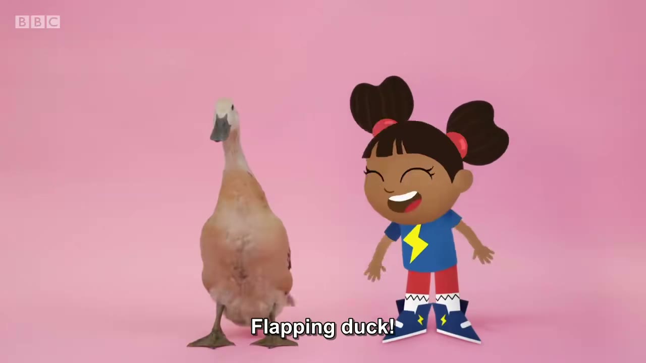 截图：Flapping duck!