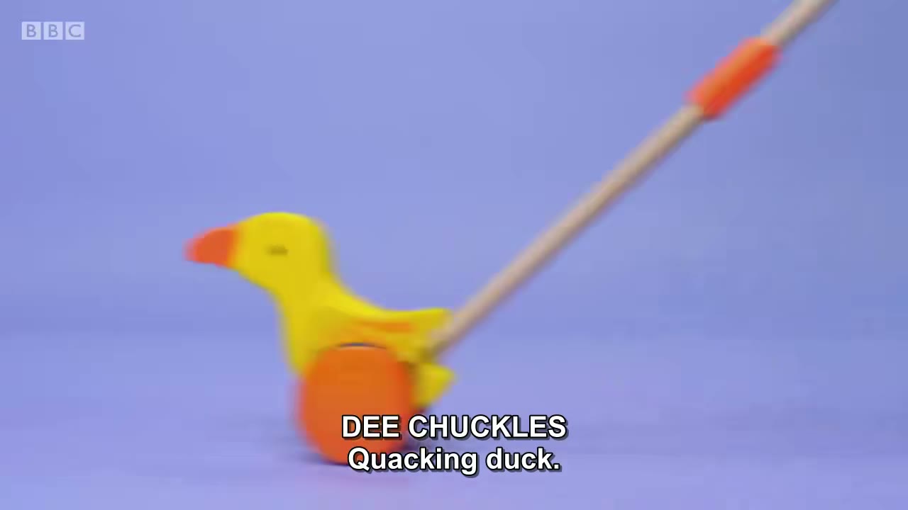 截图：DEE CHUCKLES Quacking duck.