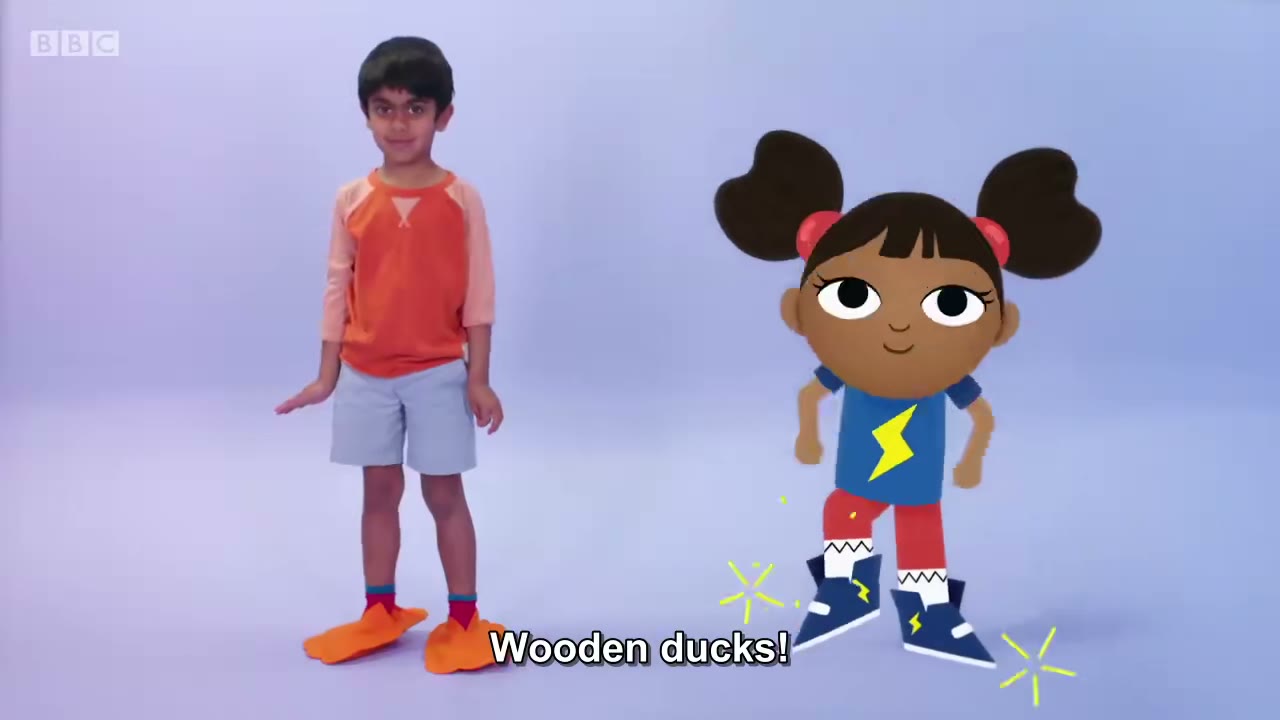 截图：Wooden ducks!