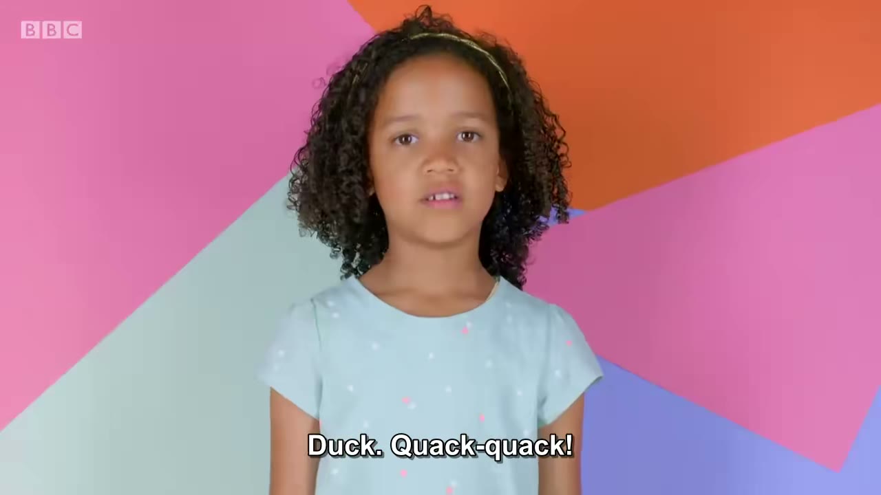 截图：Duck. Quack-quack!