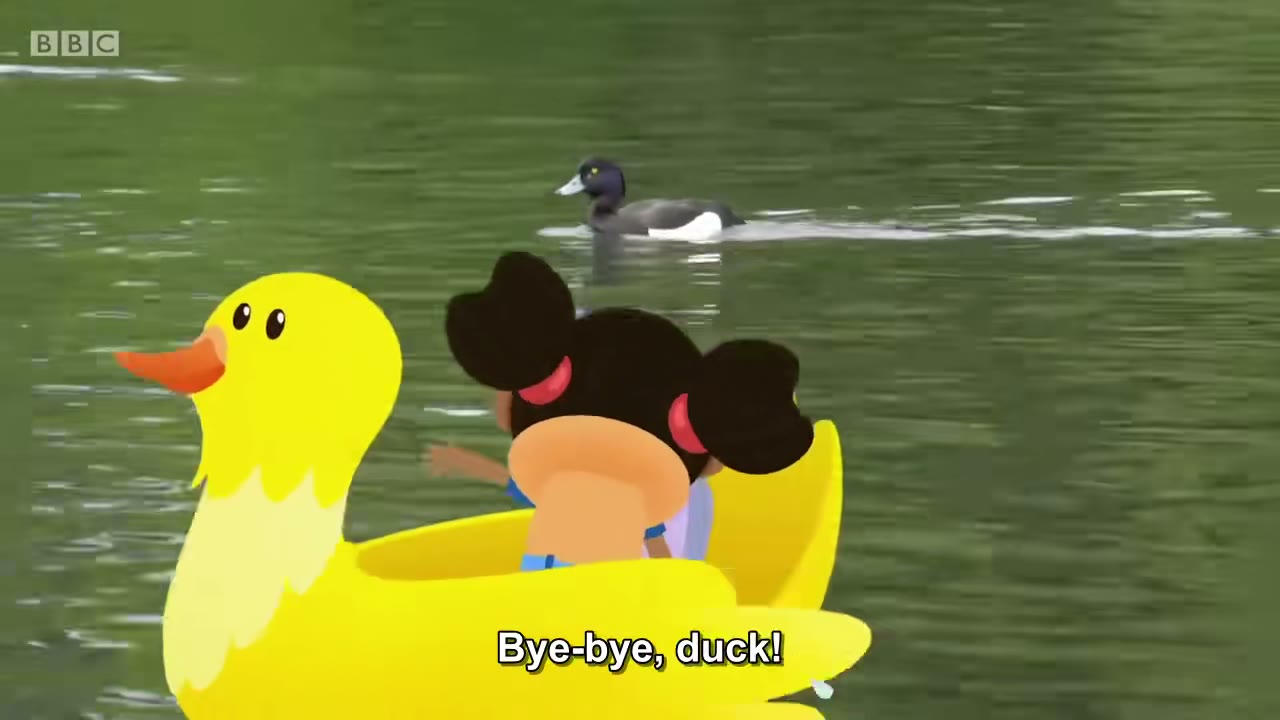 截图：Bye-bye, duck!