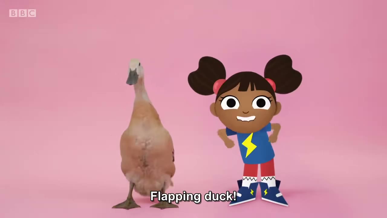 截图：Flapping duck!